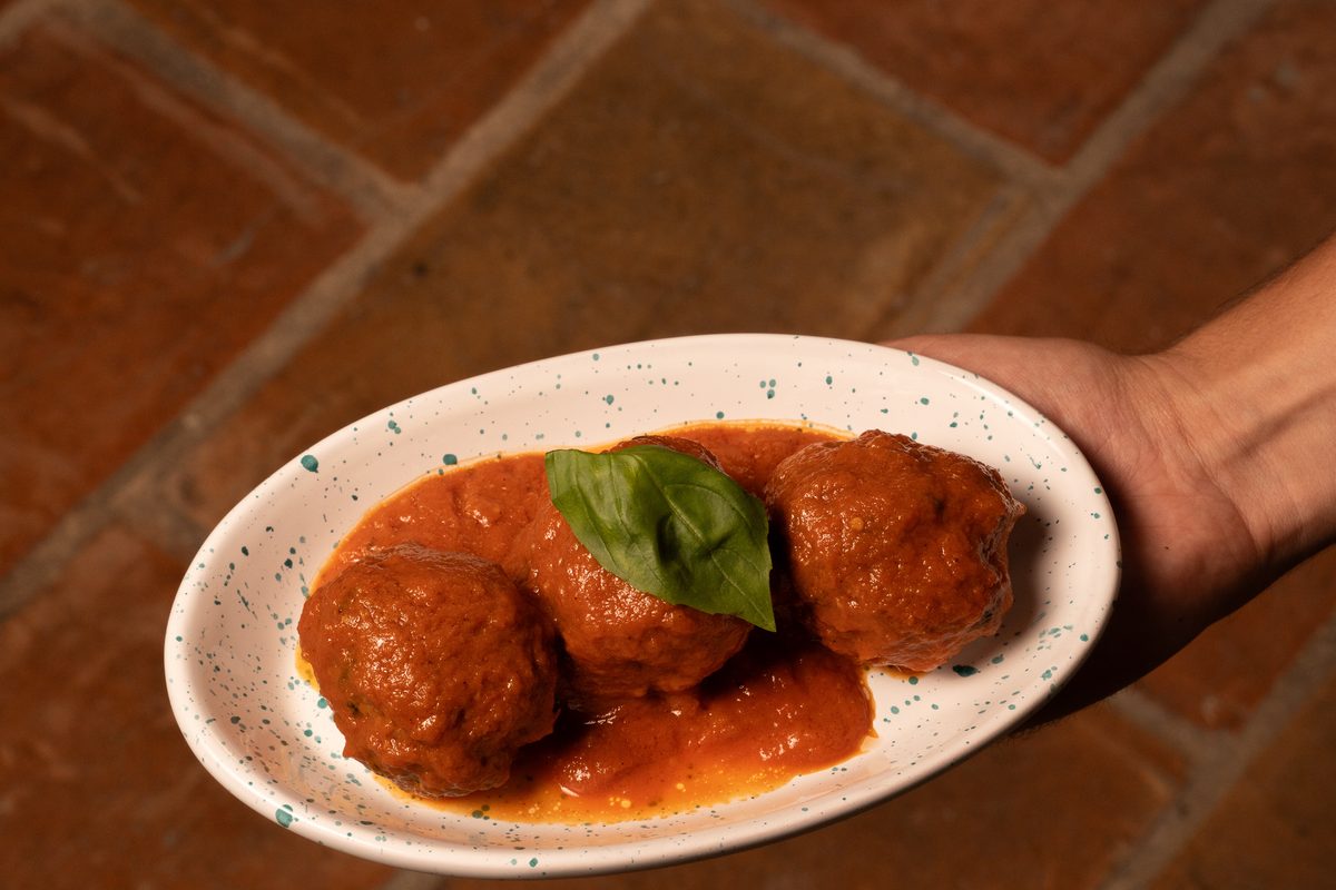 Polpette al sugo, bœuf et veau, sauce tomate maison